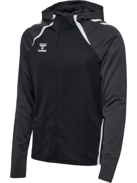 Kinder Hummel Lead 2.0 Kapuzen Trainingsjacke - Black
